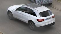 2019 Mercedes GLC facelift spy photo