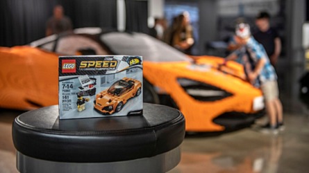 McLaren 720S, il modellino Lego scala 1:1