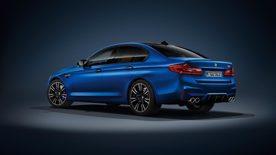 BMW M5 Frozen Marina Bay Blue Metallic