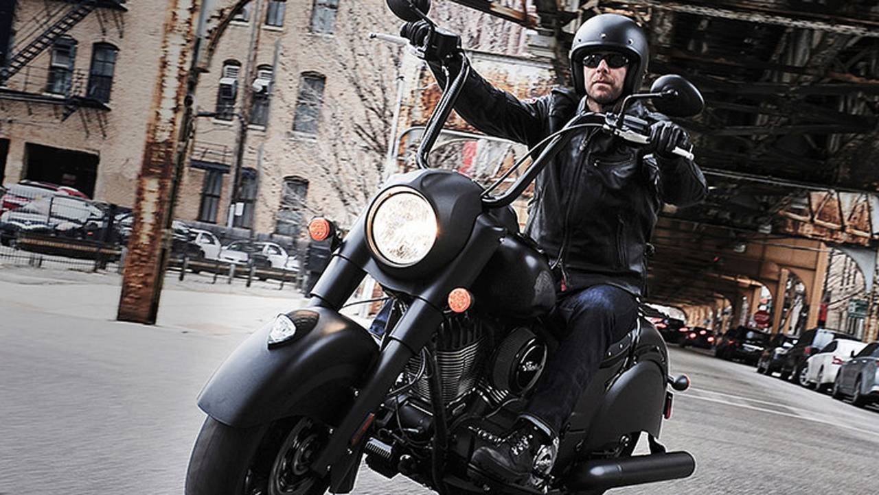 Indian Unveils the Dark Horse