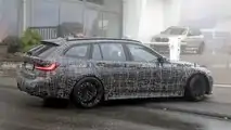 BMW M3 Touring Spy Foto lato posteriore