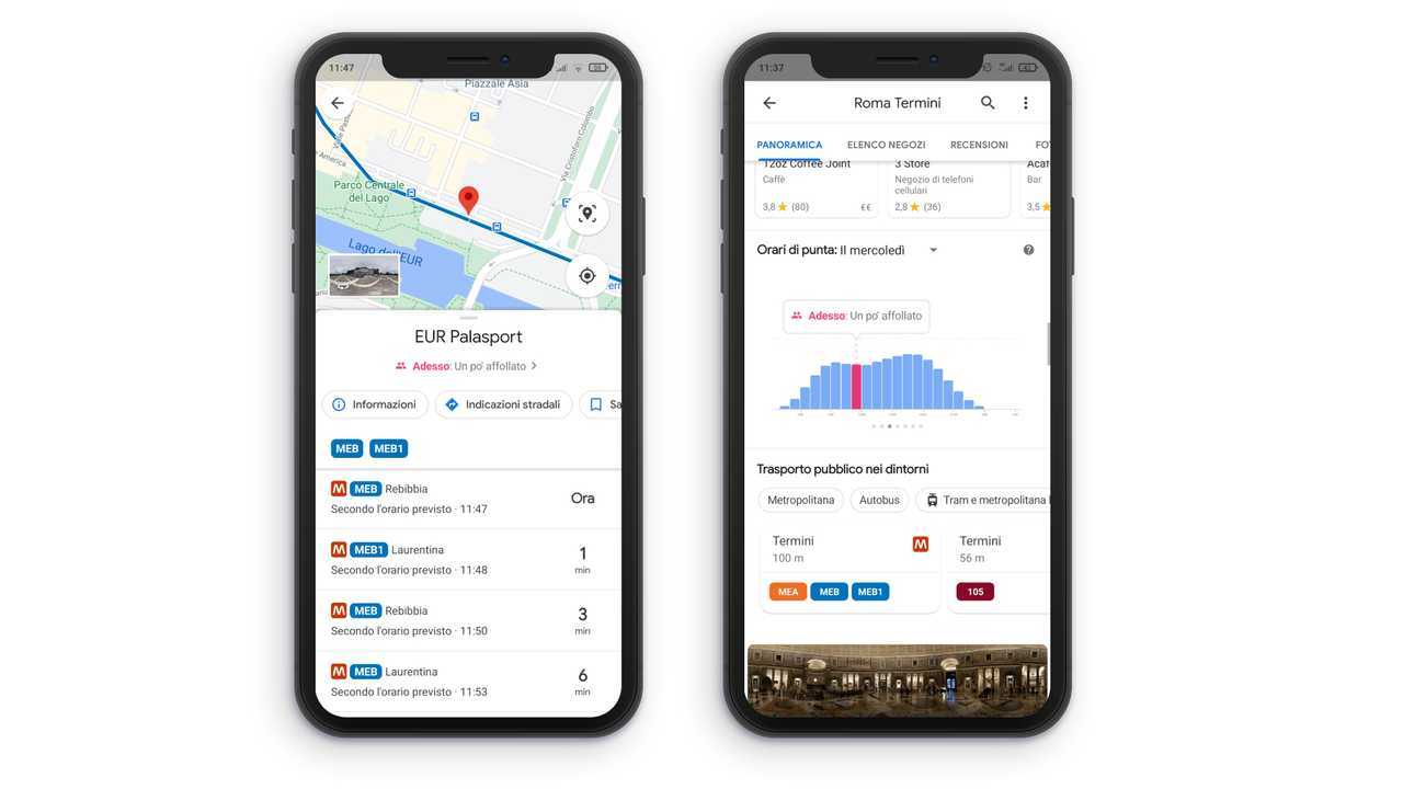 Immagine 2 Google Maps mezzi pubblici