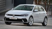 2021 VW Polo Facelifting-Wiedergabe (vorne)