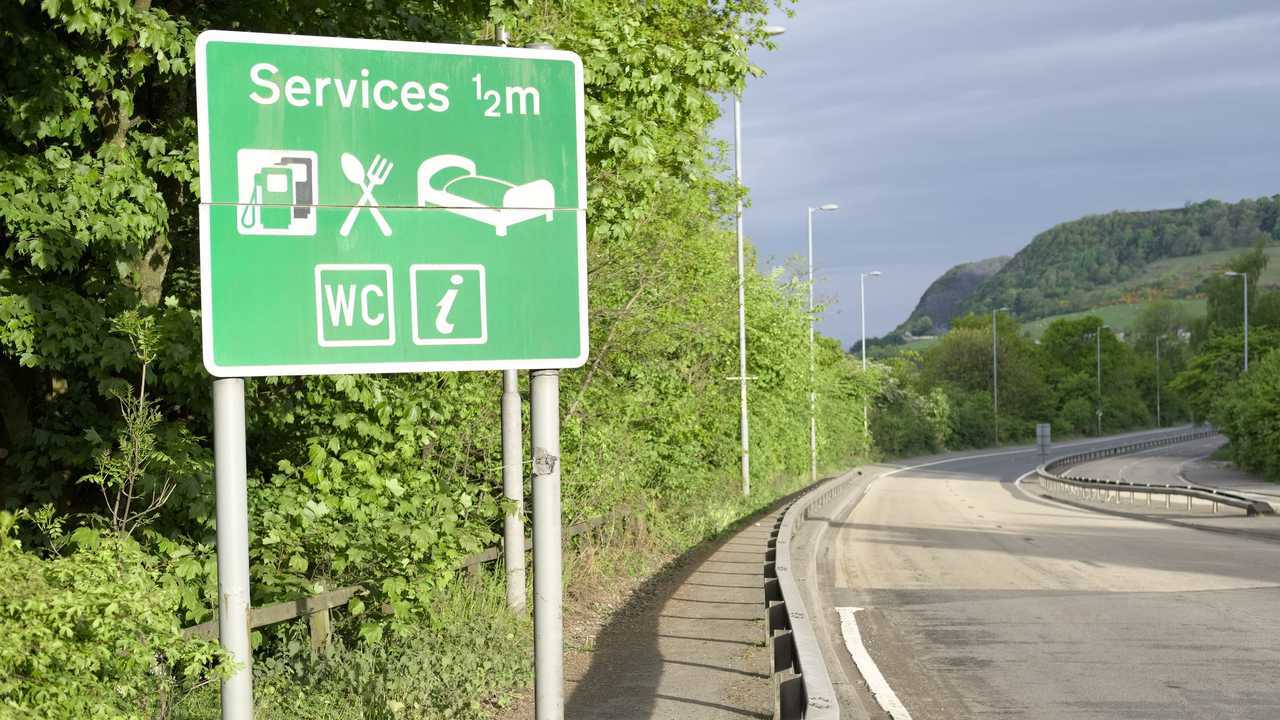 Services sign