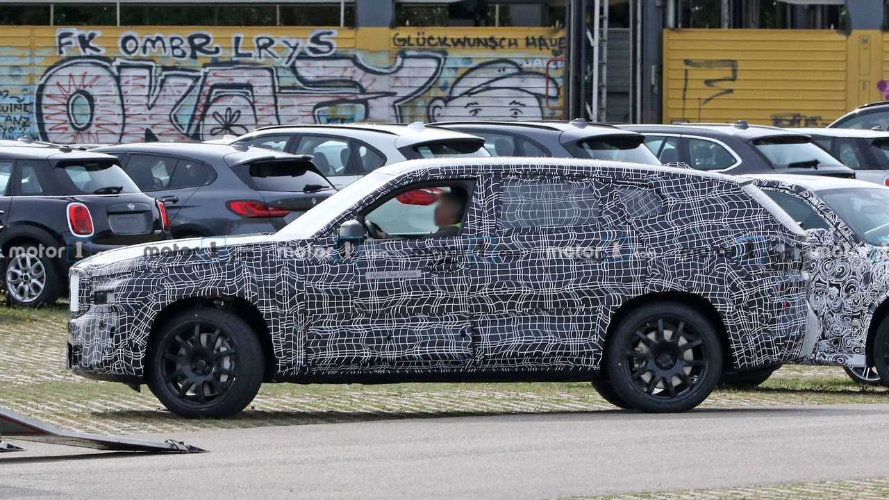 BMW X8 2021, fotos espía