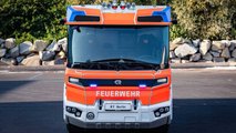 Autocarro dei pompieri elettrico di Rosenbauer «Tecnologia rivoluzionaria» (RT)