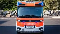 Rosenbauer’s electric fire truck “Revolutionary Technology” (RT)