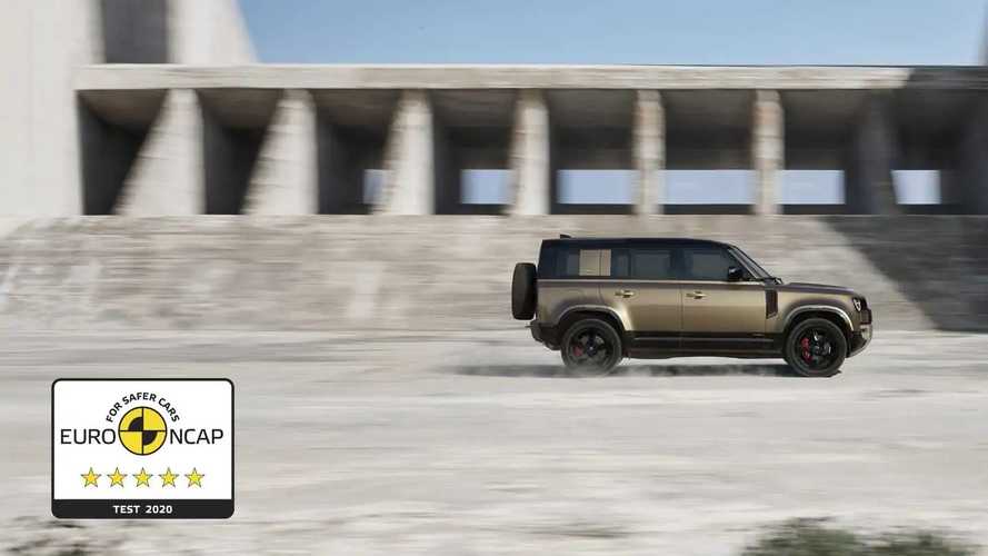 Euro NCAP gives five stars for Land Rover Defender