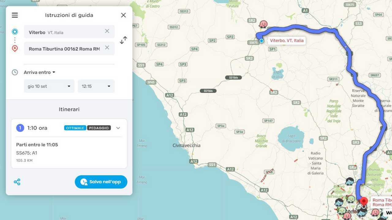 Immagine 2 Waze viaggi