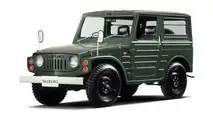 In Deutschland präsentierte Suzuki 1979 auf der IAA den 3,19 Meter kurzen LJ80.