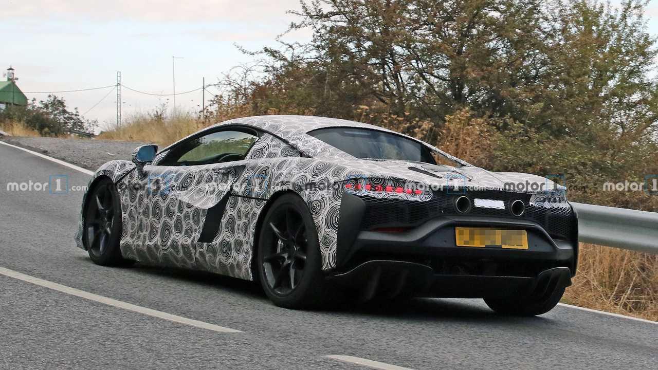 McLaren superdeportivo híbrido, fotos espía