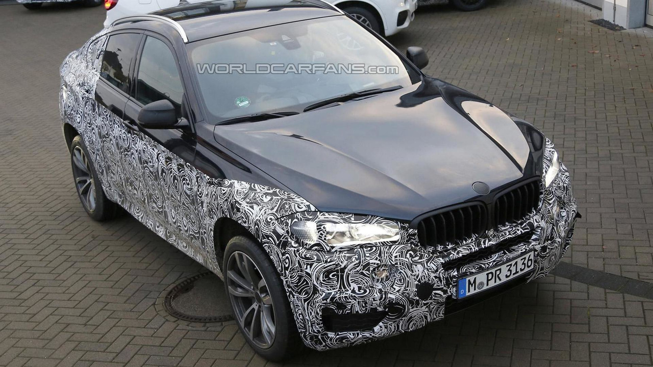 Next-gen BMW X6 spy photo 22.10.2013