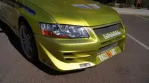 Paul Walker's Mitsubishi Evo from 2 Fast 2 Furious