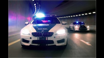 BMW M6 und Nissan GT-R Dubai Police