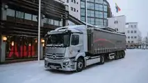 Il viaggio di 3.000 km del Mercedes eActros 300