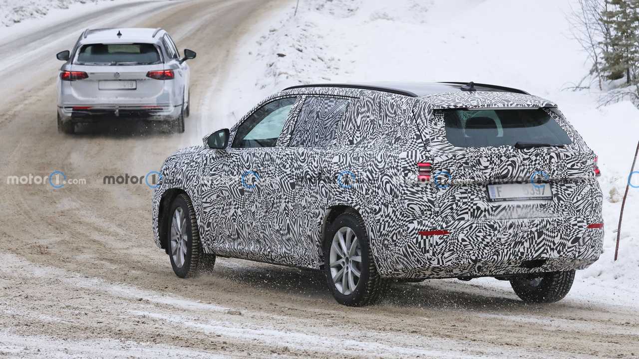 Yeni nesil  Skoda Kodiaq üretim versiyonu casus fotoğrafları