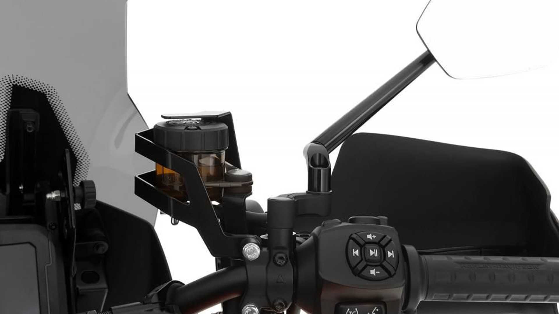 Wunderlich Offers Brake Reservoir Protectors For Harley Pan America