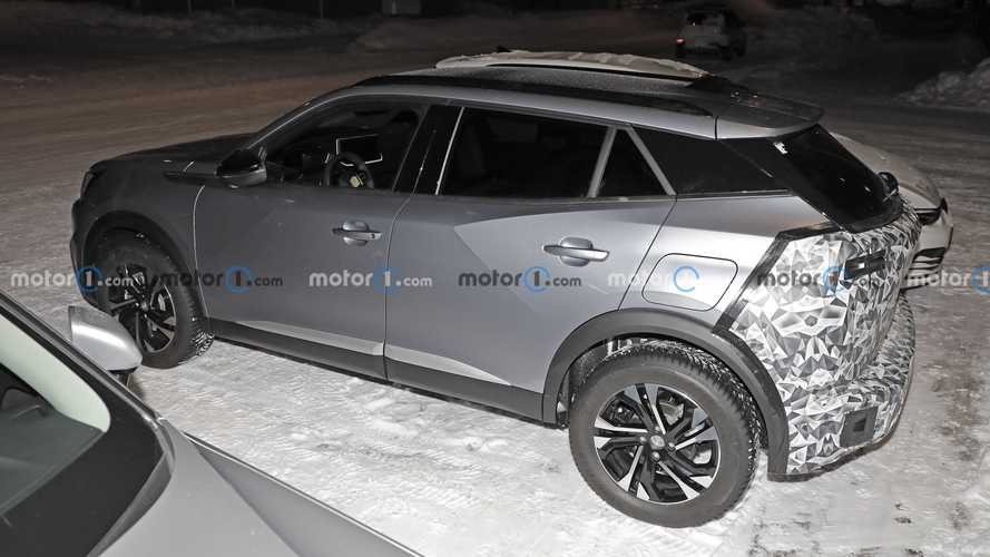 2024 Peugeot 2008 facelift spied for the first time