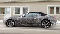 Maserati GranCabrio Folgore Side View Spy Photo