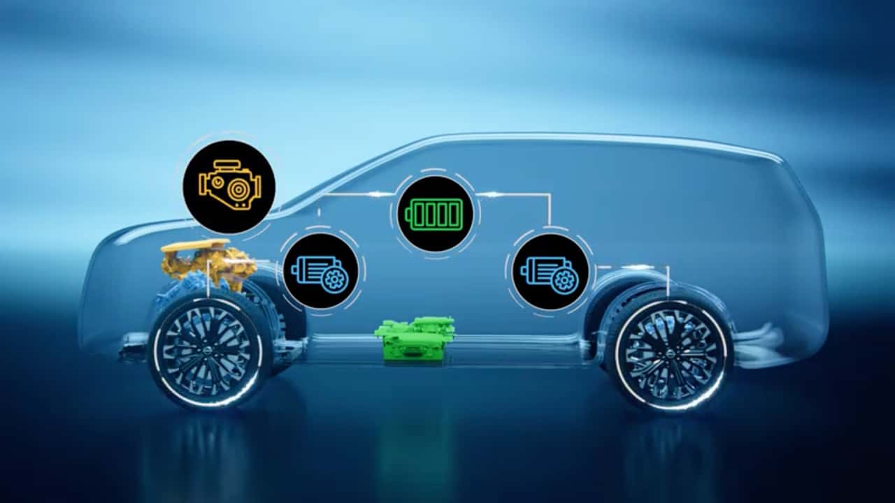 nissan hybrid system