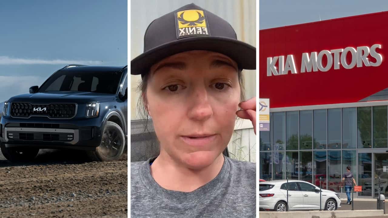 Woman goes to Kia dealership