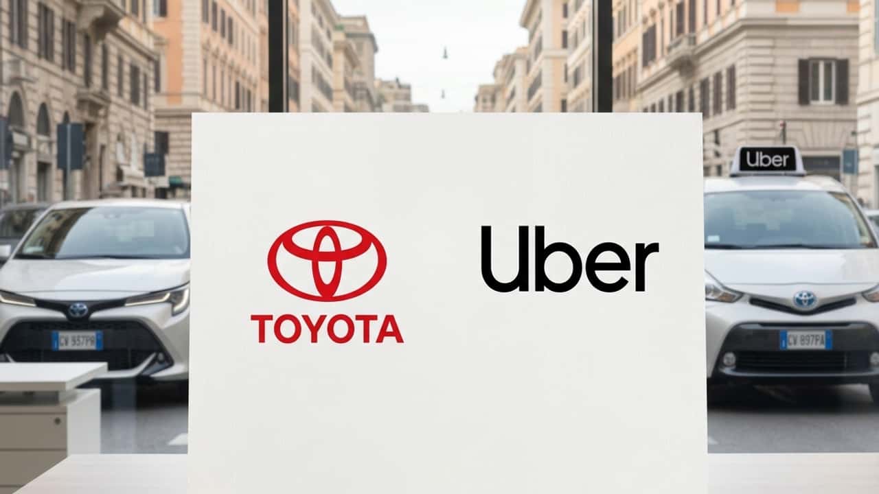 Perché l’accordo Toyota-Uber cambia il ride-hailing elettrico