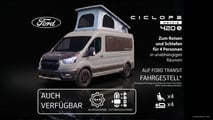 Ciclope Mencia 420e (2026) auf Ford Transit