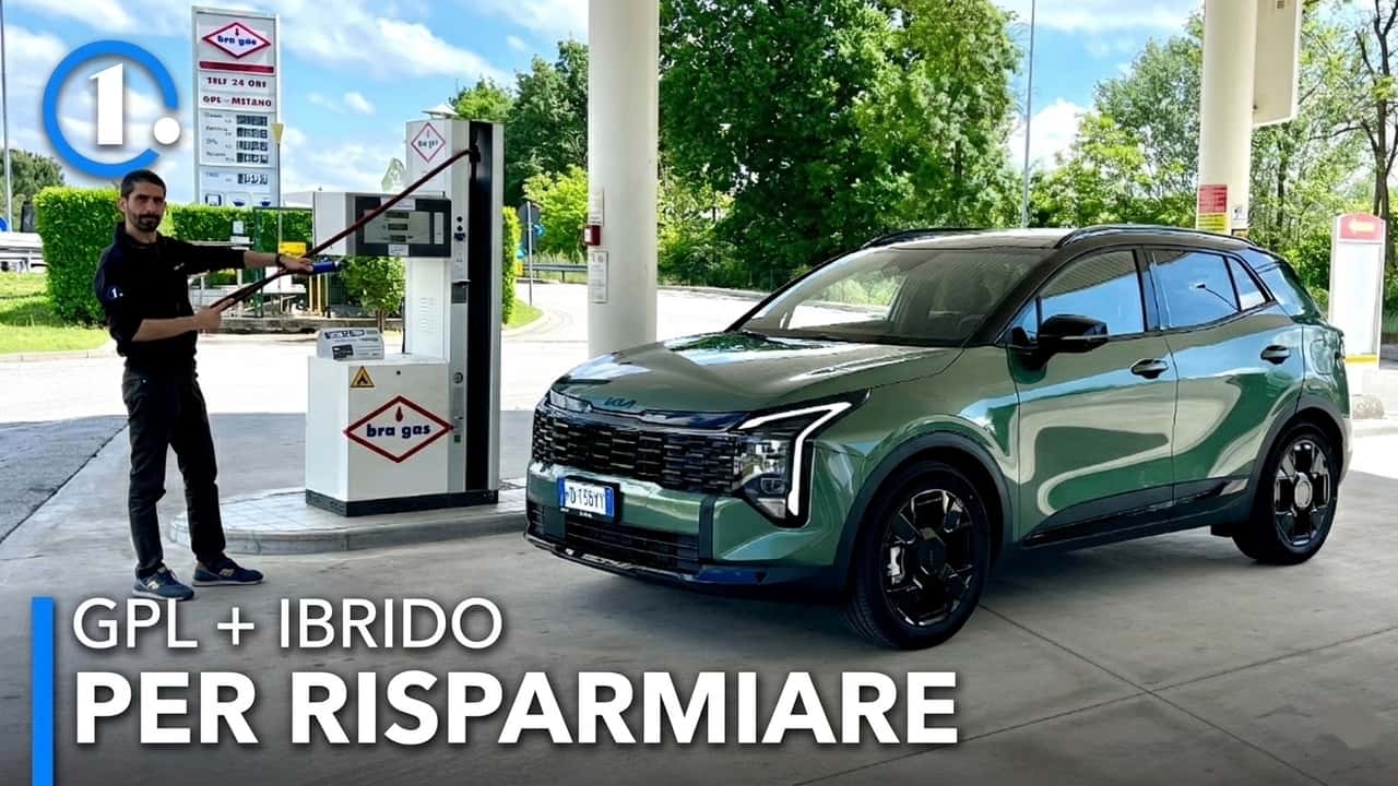 Caro carburanti? La Kia Sportage ibrida va anche a gas GPL