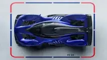Red Bull RB17, the prototype in blue