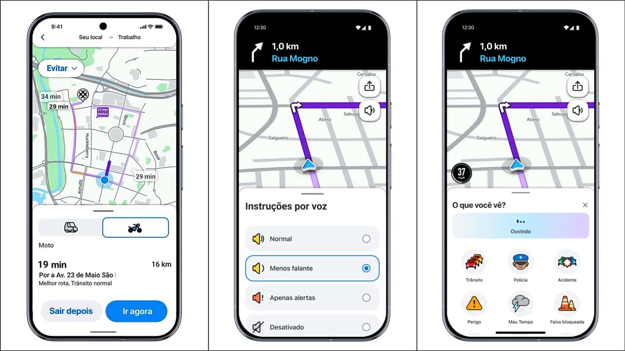 Novidades no Waze