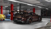 Porsche 911 GT3 RS (2026) en macadamia metalizado con elementos de carbono mate