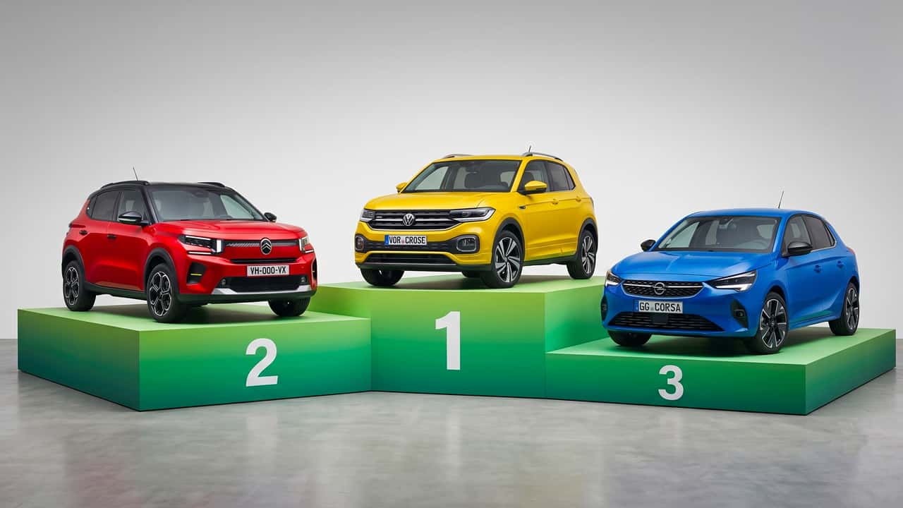Le auto a benzina più vendute in Italia tra gennaio e giugno