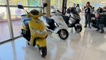 As três gerações da Burgman vendidas no Brasill