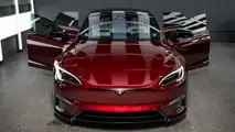 Tesla Model S Plaid Signature Edition 001 Completed Preservation - Front View