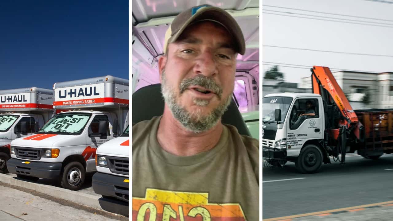 Uhaul says it’ll be $150 a day to rent. Then he decided to call a tow truck instead