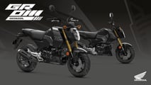 2026 Honda MSX125 Grom (Europe) - Pearl Shining Black