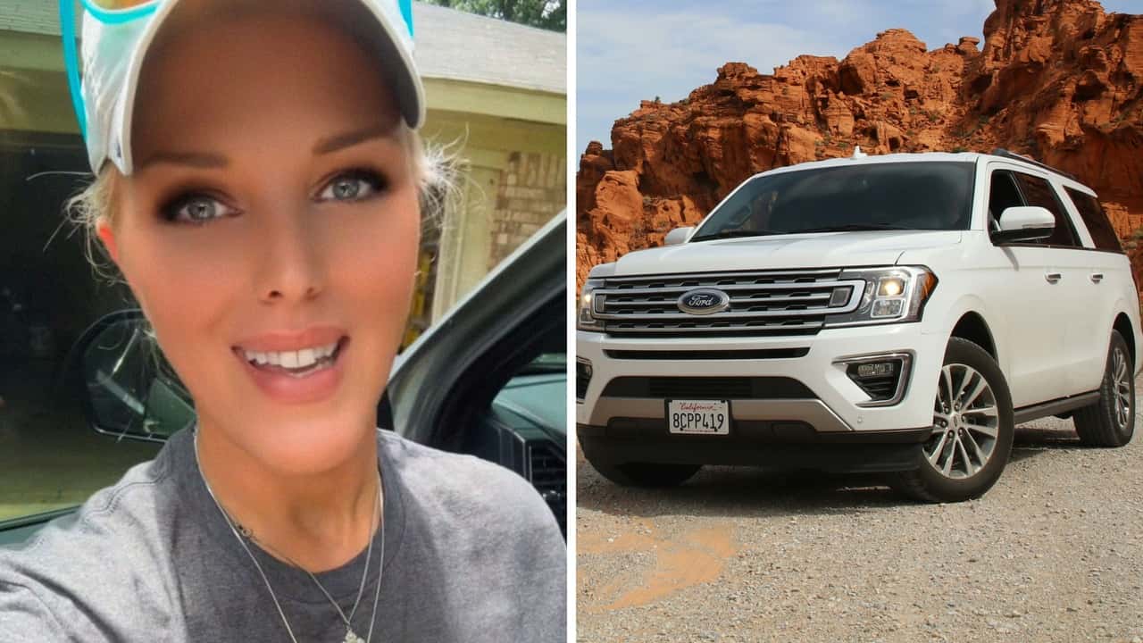 Woman has to brake suddenly while driving. Then her Ford’s seatbelt traps her son