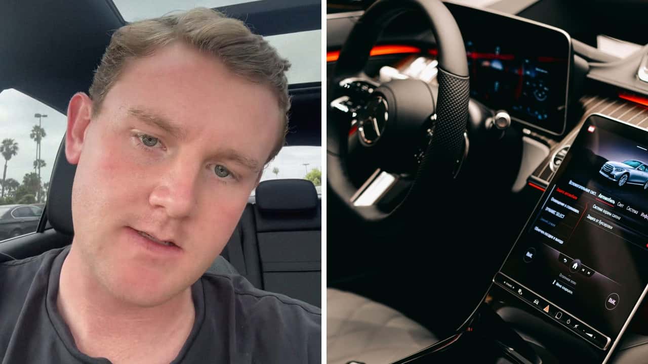 Man Buys A Mercedes. Then Something Outrageous Pops Up On The Screen