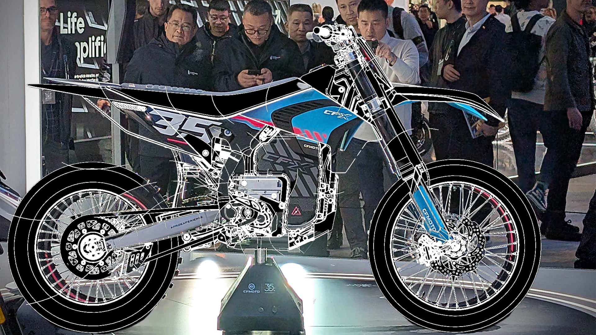 Here's CFMoto's All-Electric Dirt Bike Way Before You're Supposed to See It