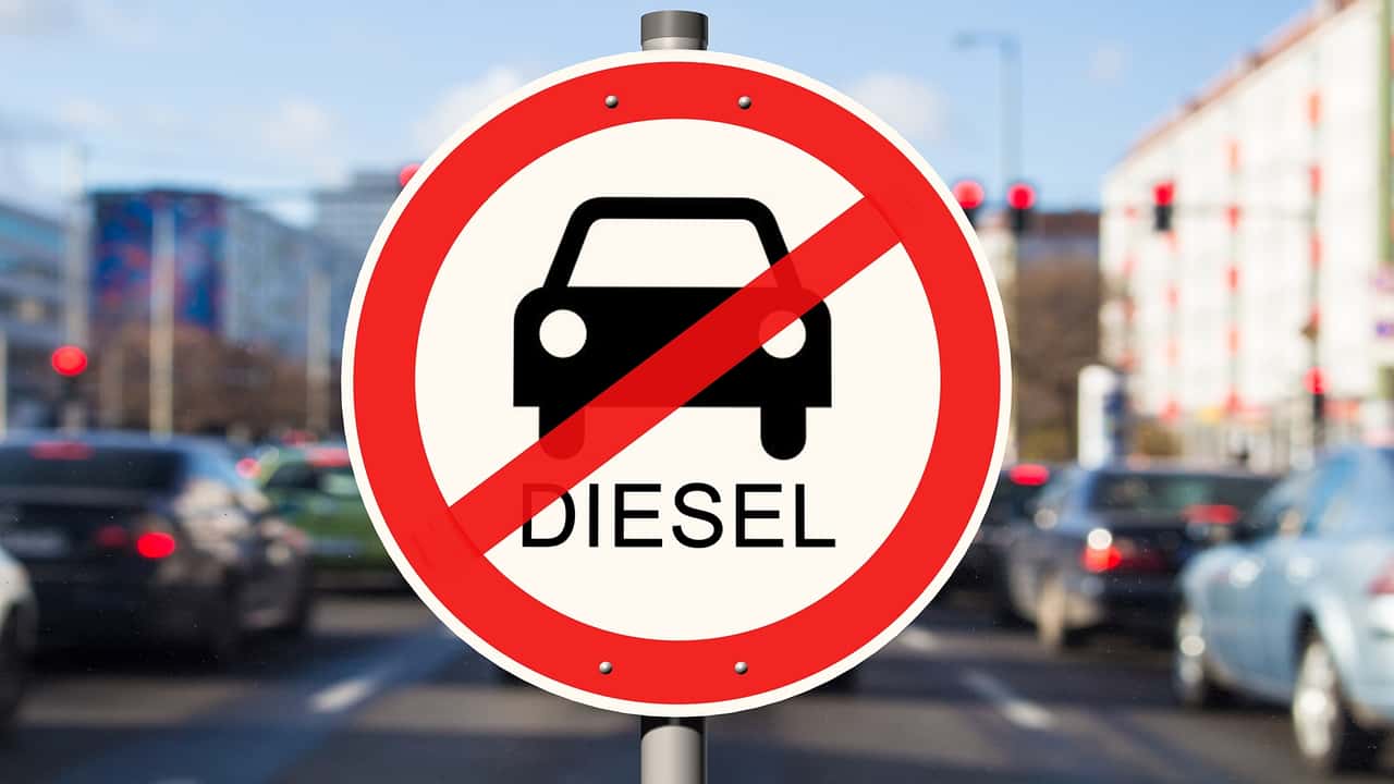 Lo stop alle auto diesel