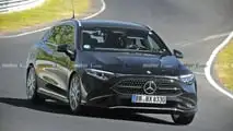 Mercedes CLA Shooting Brake (2026) Erlkönigfotos
