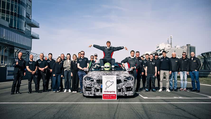 BMW schneller als Audi! M2 CS knackt Rekord auf der Nordschleife