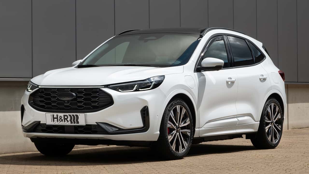 Ford Kuga Facelift - H&R Tieferlegungsfedern - Front