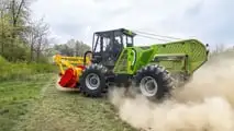 Merlo a FUTA-Expo 2025 con soluzioni forestali e municipali
