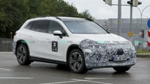 Mercedes EQS SUV Facelift als Erlkönig