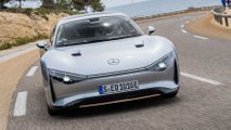 Mercedes-Benz Vision EQXX en el mundo real