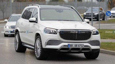 Makyajlı Mercedes-Maybach GLS Casus fotoğraflar