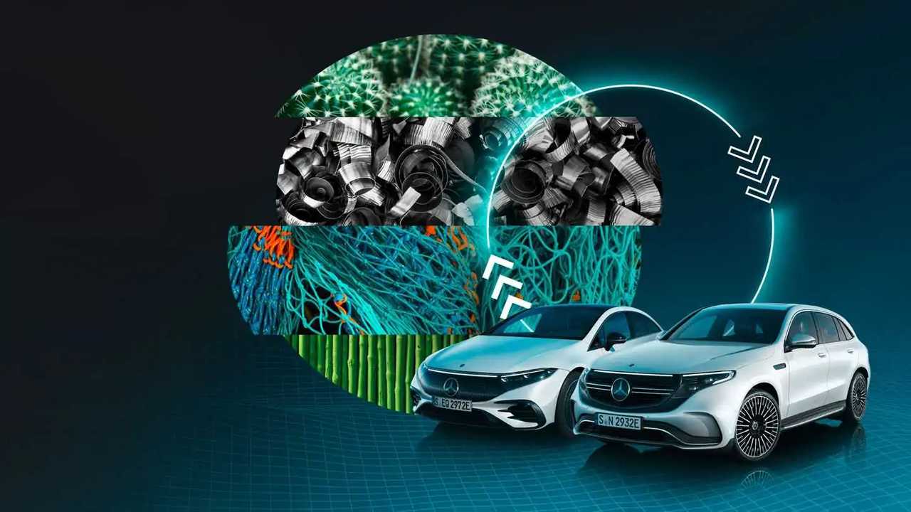 Mercedes setzt innovativen Kunststoff UBQ bei EQE und EQS ein