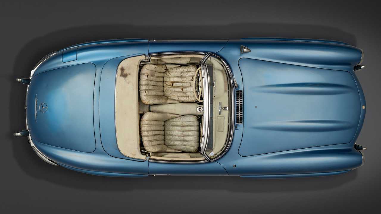 Foto - Mercedes-Benz 300 SL Roadster di Fangio
