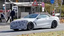 Makyajlı BMW 8 Serisi Convertible Casus Fotoğraflar